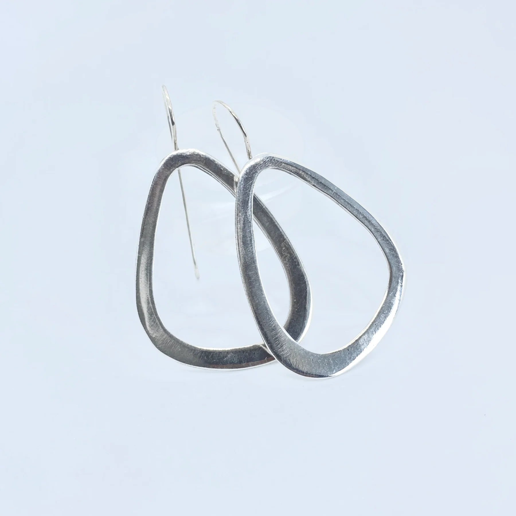 Simple Loop Earring Silver - Rare & Beautiful (Copy) Earrings The rare and Beautiful Silver 