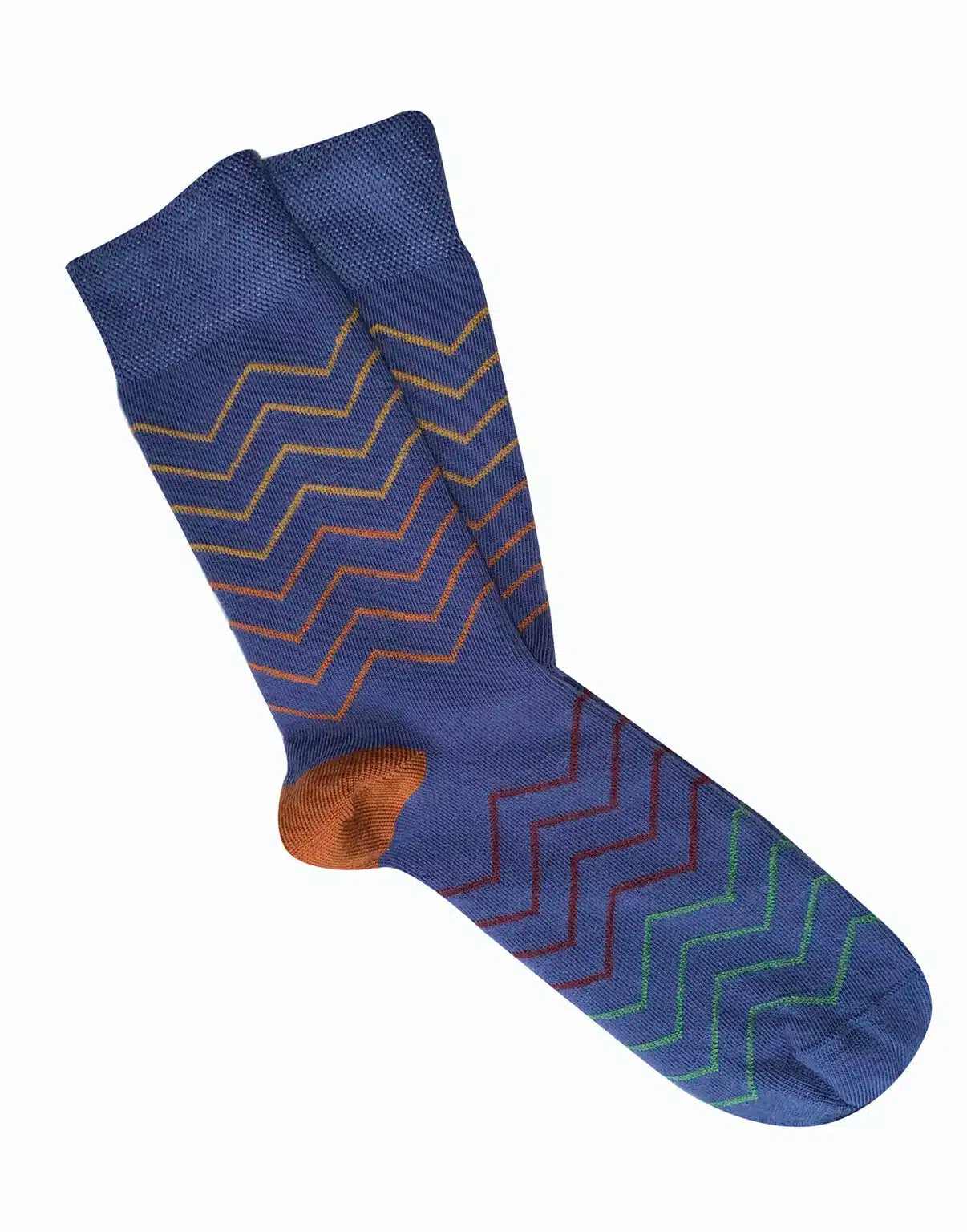 'Waves' Merino Socks - Tightology socks Tightology Blue 