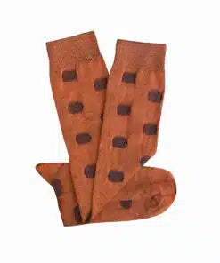 ‘Yayoi' Merino Socks - Tightology socks Tightology Paprika 