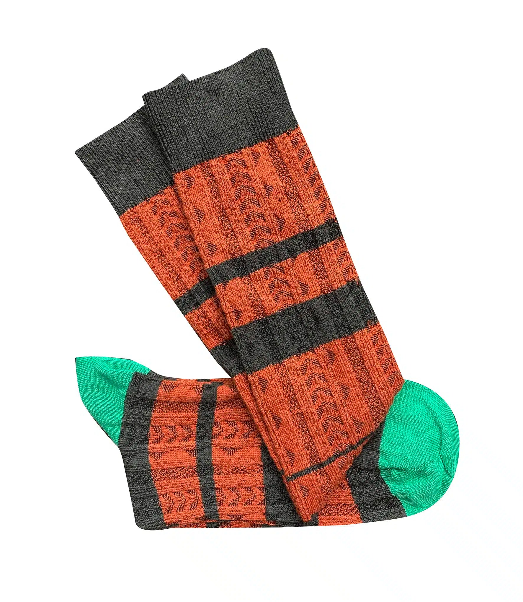 ‘Long Ensemble’ Cotton Socks - Tightology socks Tightology Paprika 