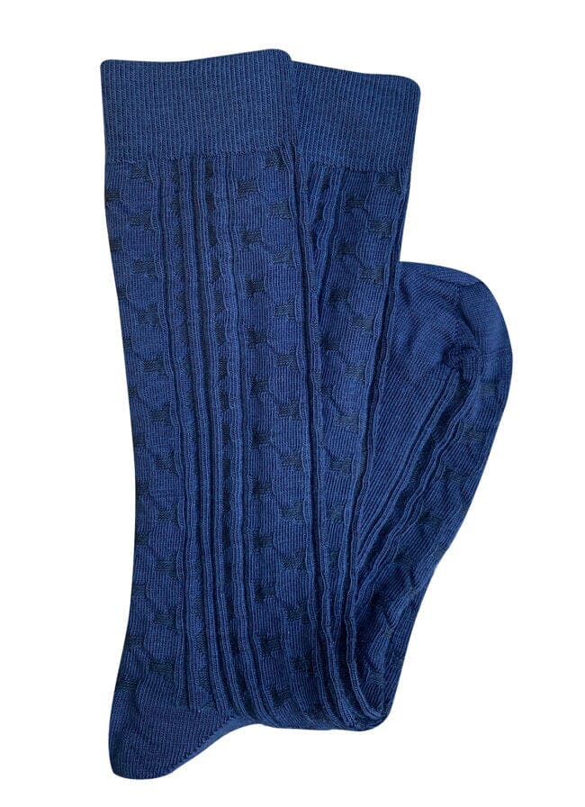'Industry' Merino Socks - Tightology socks Tightology Blue 
