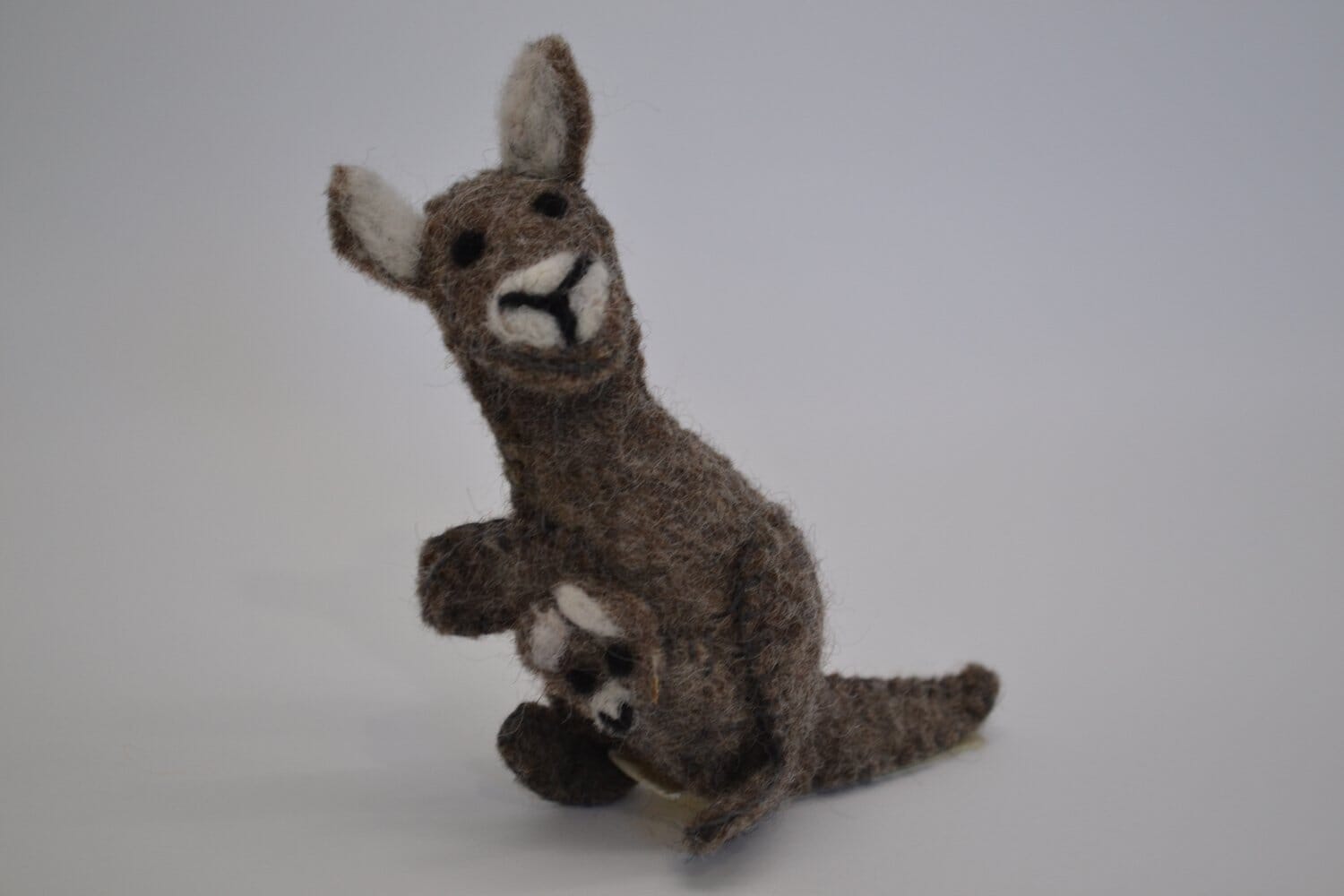 Wool Felt Finger Puppets - Create & Wonder finger puppets Create & Wonder Kangaroo 