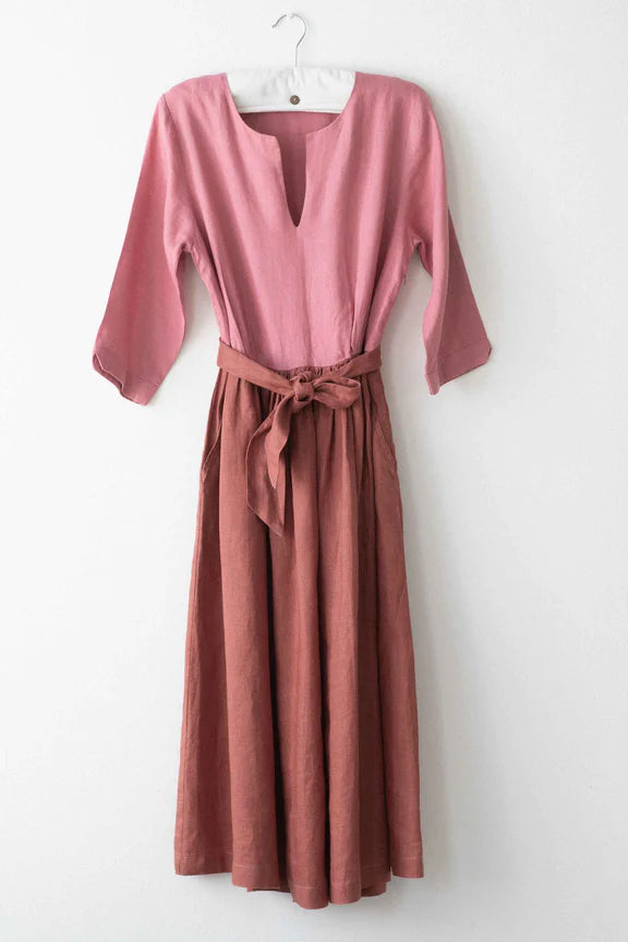 Michaela Dress in Copper - Lazybones Australia Dress lazy bones 