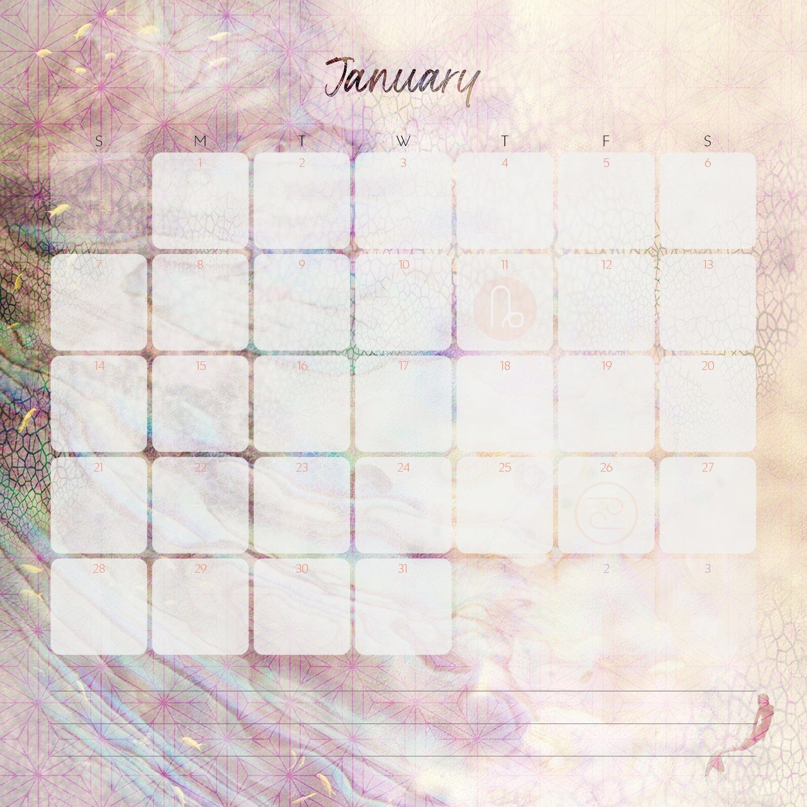 2024 Moon Calendar Calendar The Dusty Mermaid 