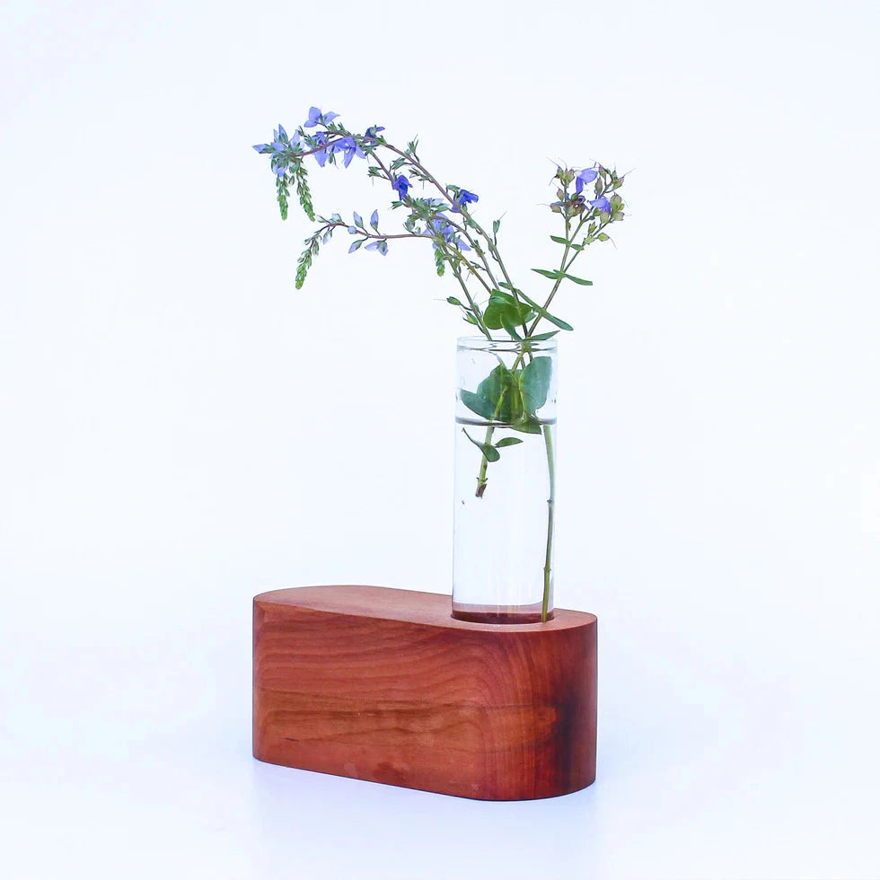 Wooden Propagation Station - Parkinson Wood Co Vase parkinson wood co Myrtle 
