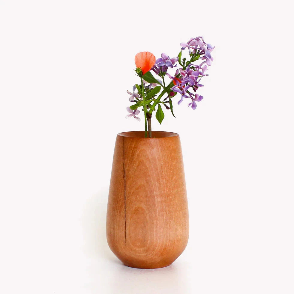 Wooden Bud Vases - Parkinson Wood Co Vase parkinson wood co Myrtle 