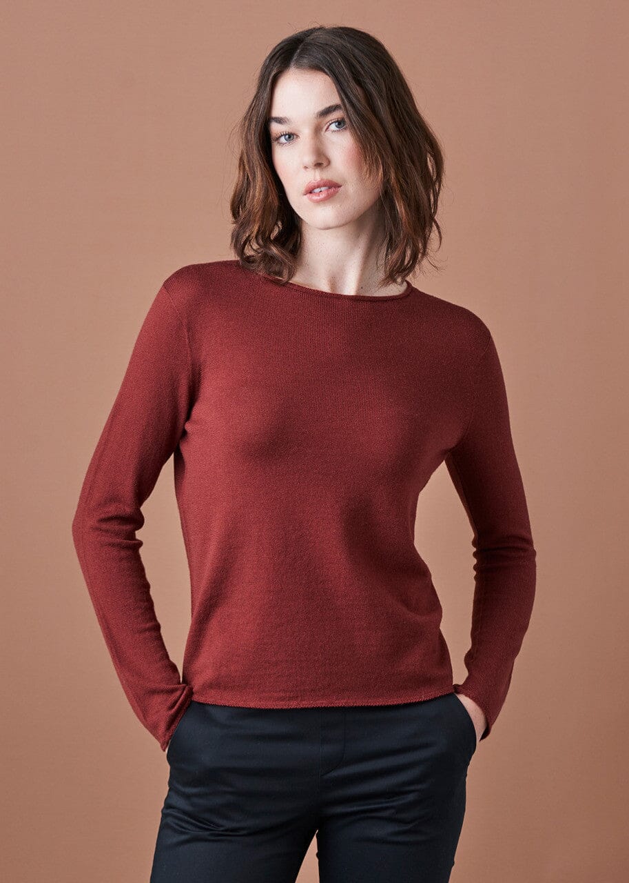 Phoebe Crew Neck Merino Knit - Uimi sweater Uimi 