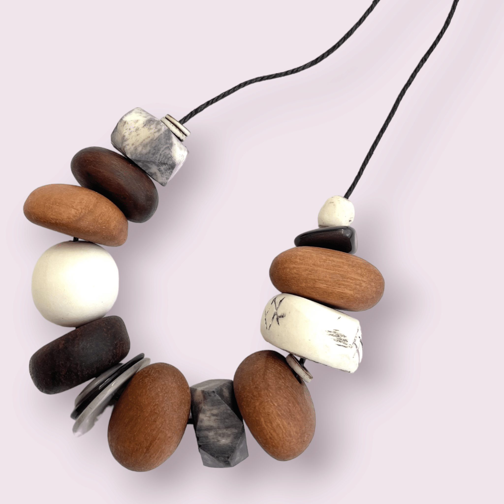 Eco Beads Necklaces - Fruit Loot Eco Beads The Spotted Quoll Deep Sea 