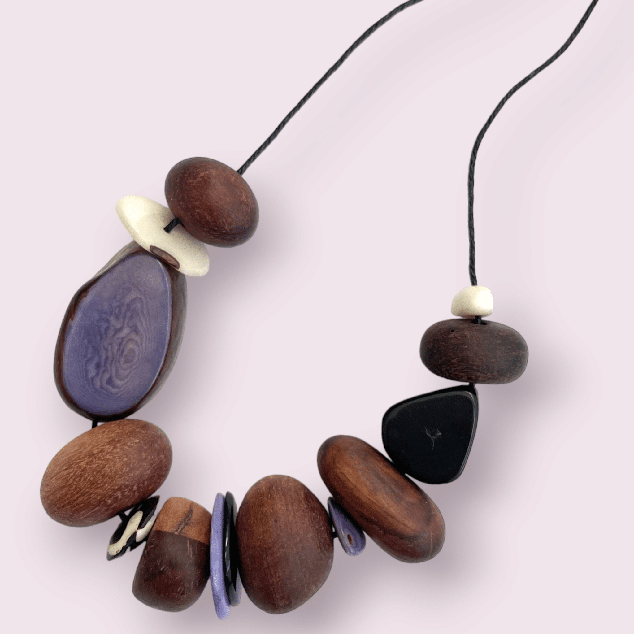 Eco Beads Necklaces - Fruit Loot Eco Beads The Spotted Quoll Iris 