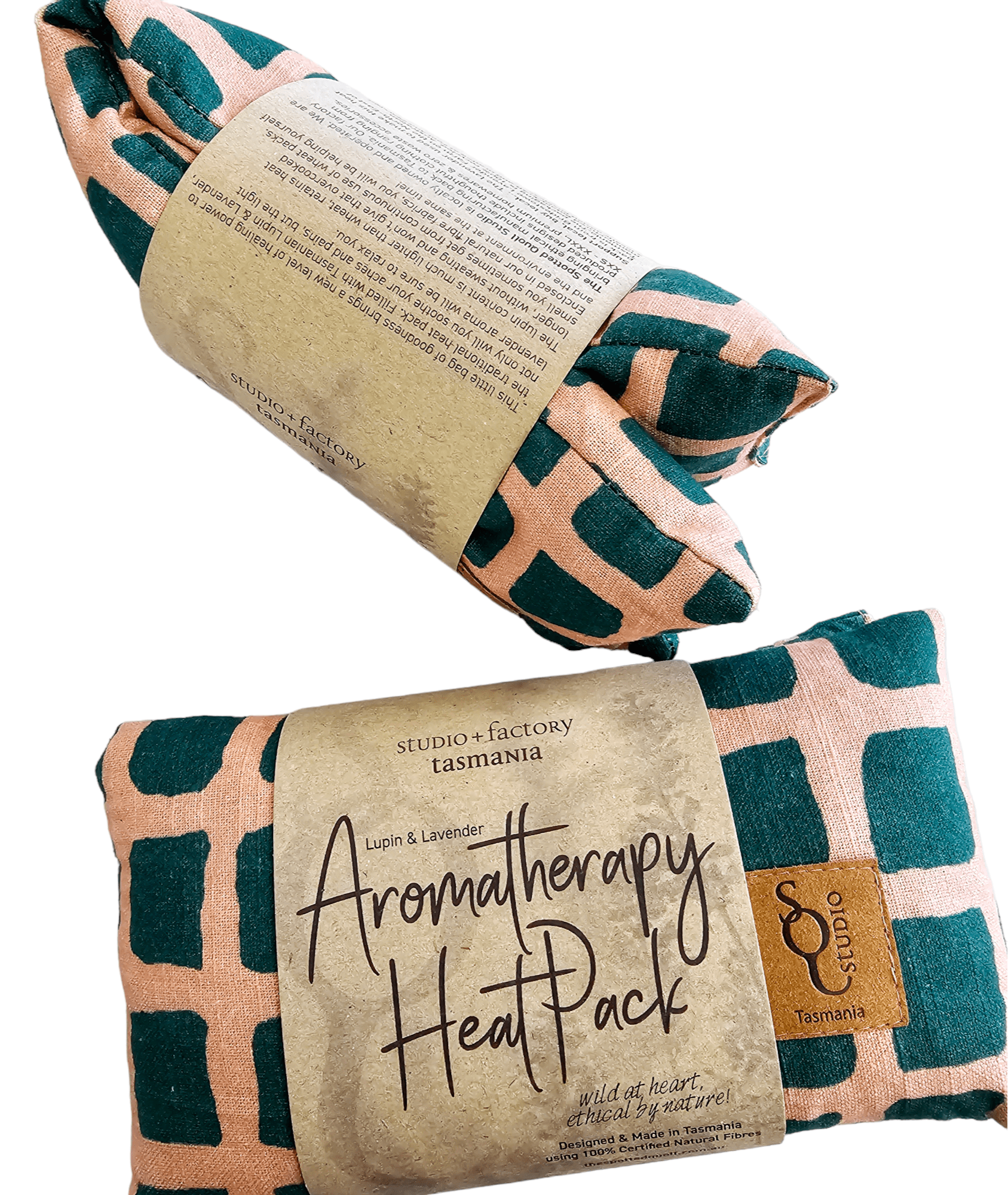 Aromatherapy Heat/Cold pack - Lupin & Lavender Heating Pads The Spotted Quoll Long Garden Party 