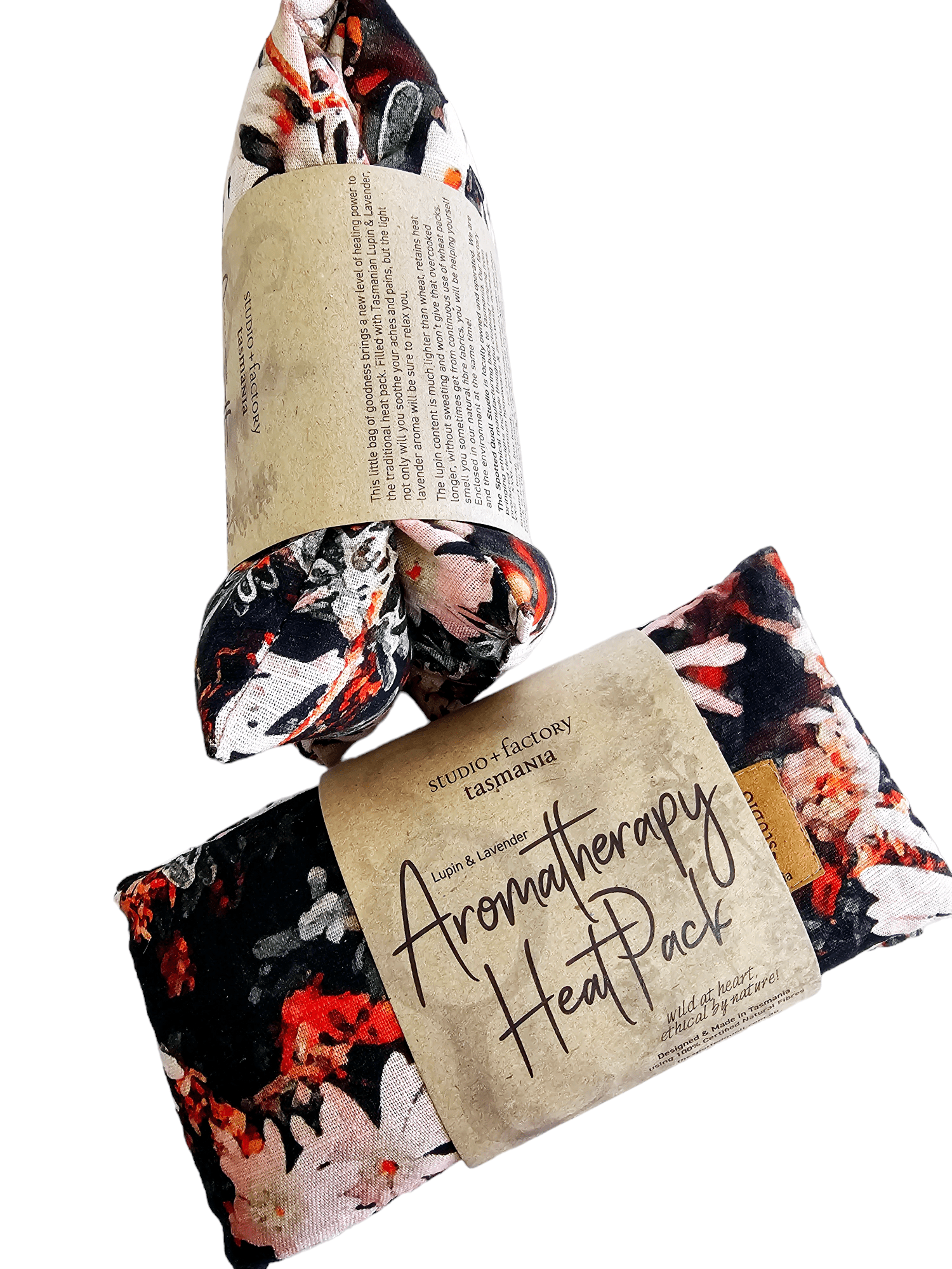 Aromatherapy Heat/Cold pack - Lupin & Lavender Heating Pads The Spotted Quoll Long Native Pigface 