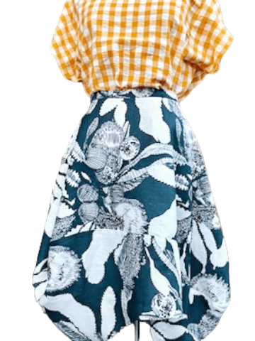 Bloom Skirt - Sawtooth Banksia Skirt The Spotted Quoll 