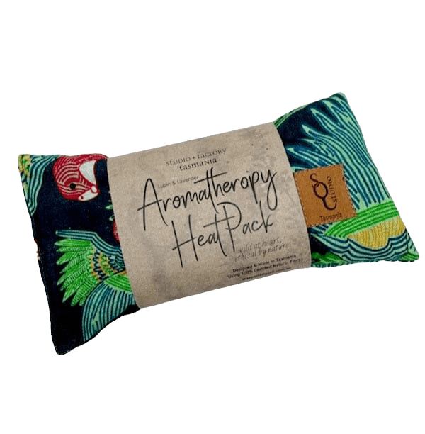 Aromatherapy Heat/Cold pack - Lupin & Lavender Heating Pads The Spotted Quoll Single Small Eastern Rosella 