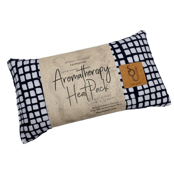 Aromatherapy Heat/Cold pack - Lupin & Lavender Heating Pads The Spotted Quoll Single Small Tessellated Pavement 