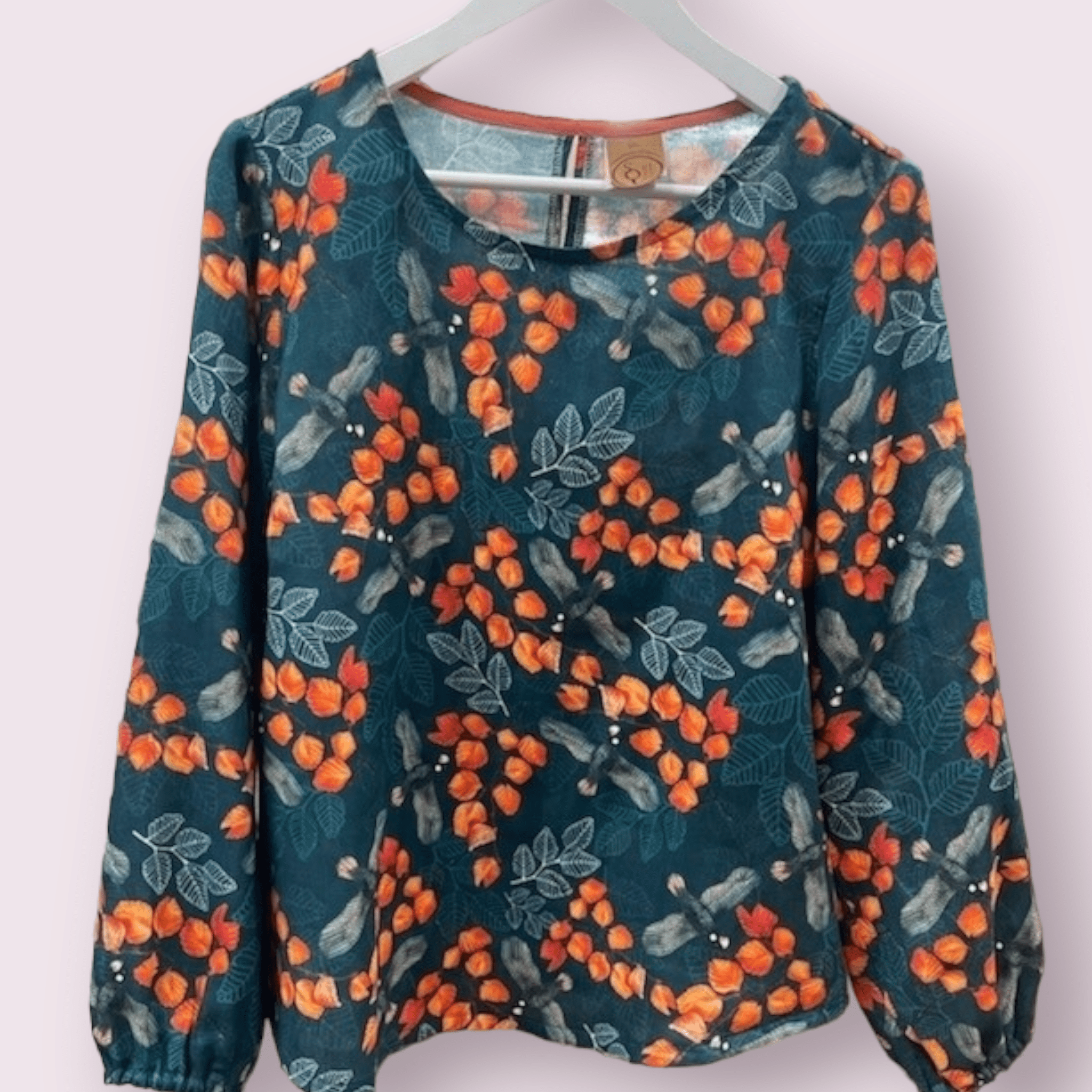 Lady Jane Organic Cotton DM Blouse - Turning Fagus top The Spotted Quoll 