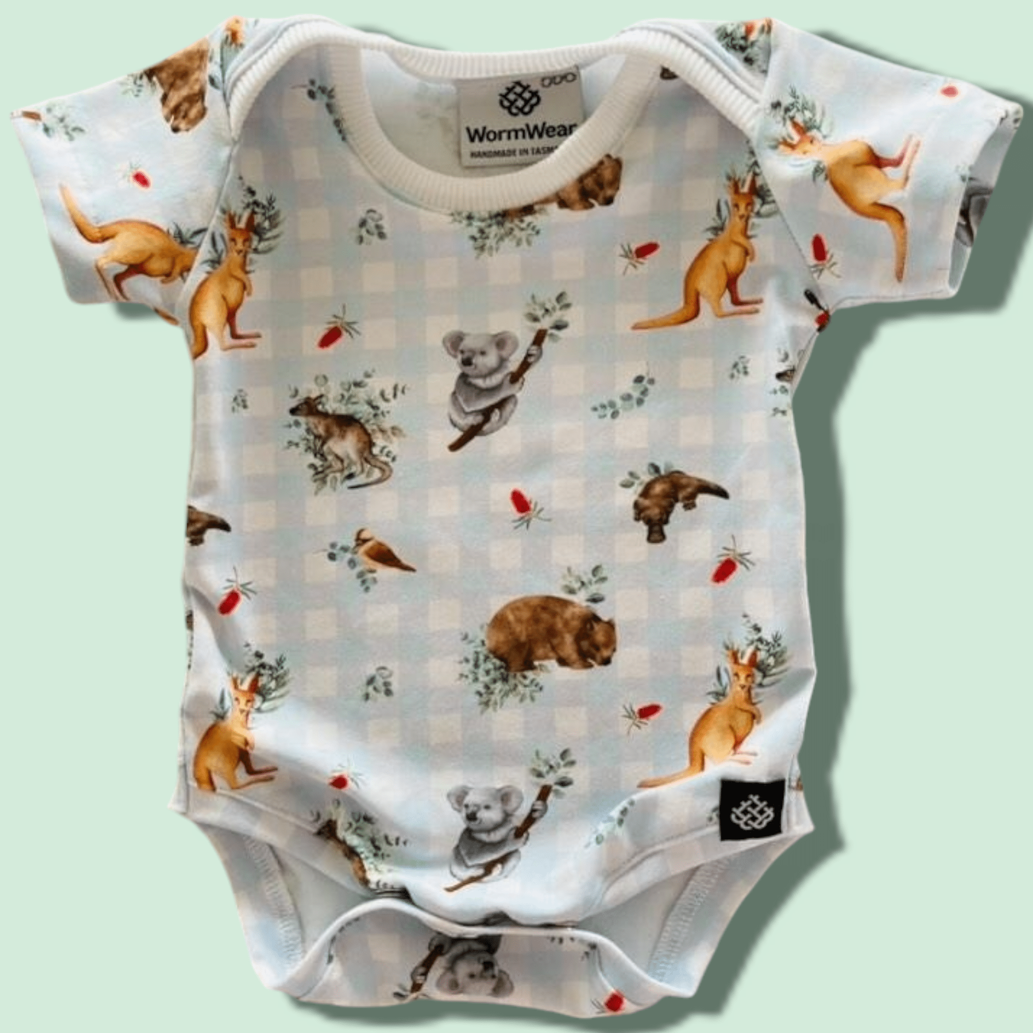 Baby Bodysuits - Worm Wear Tasmania Bodysuits Worm Wear Tasmania 