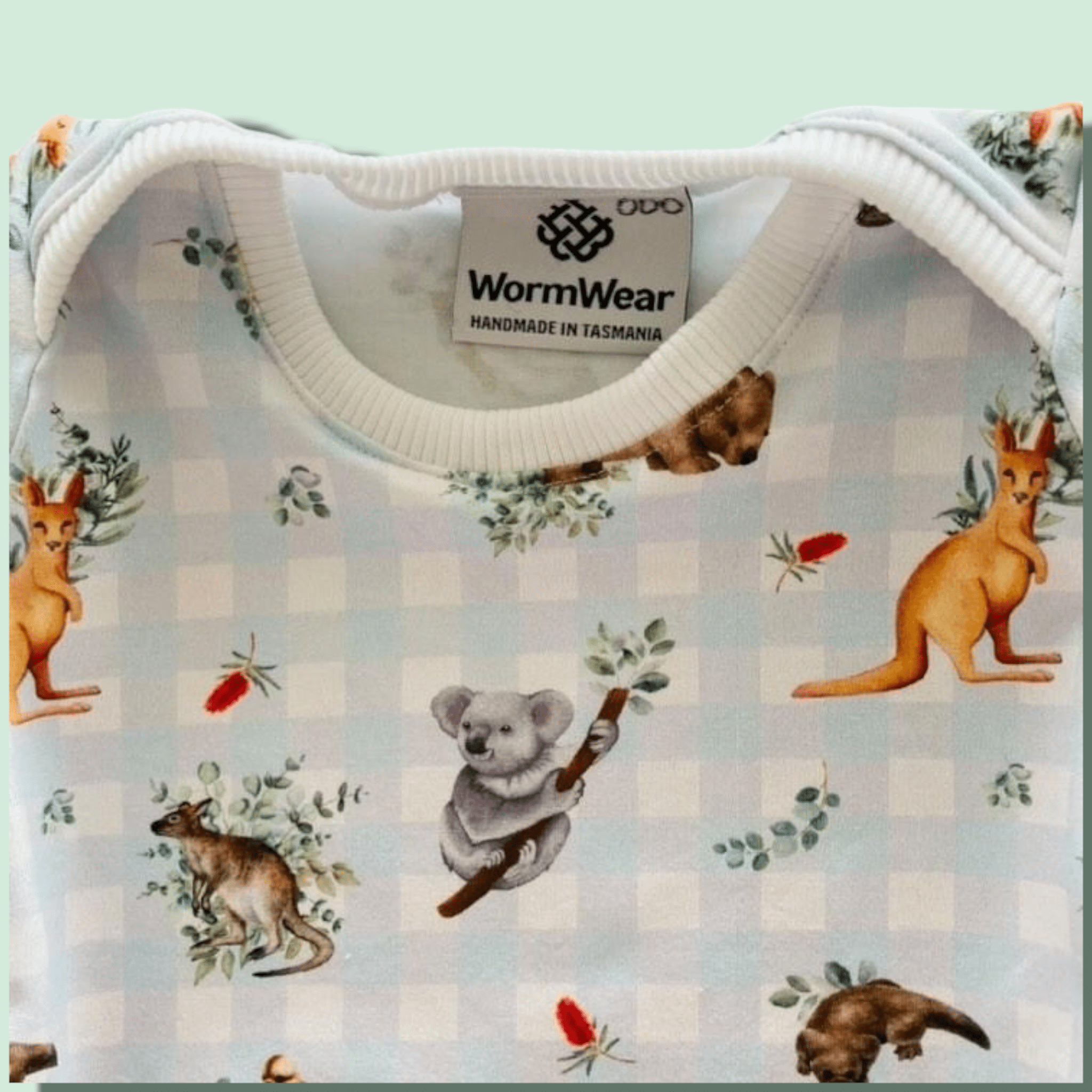 Baby Bodysuits - Worm Wear Tasmania Bodysuits Worm Wear Tasmania 