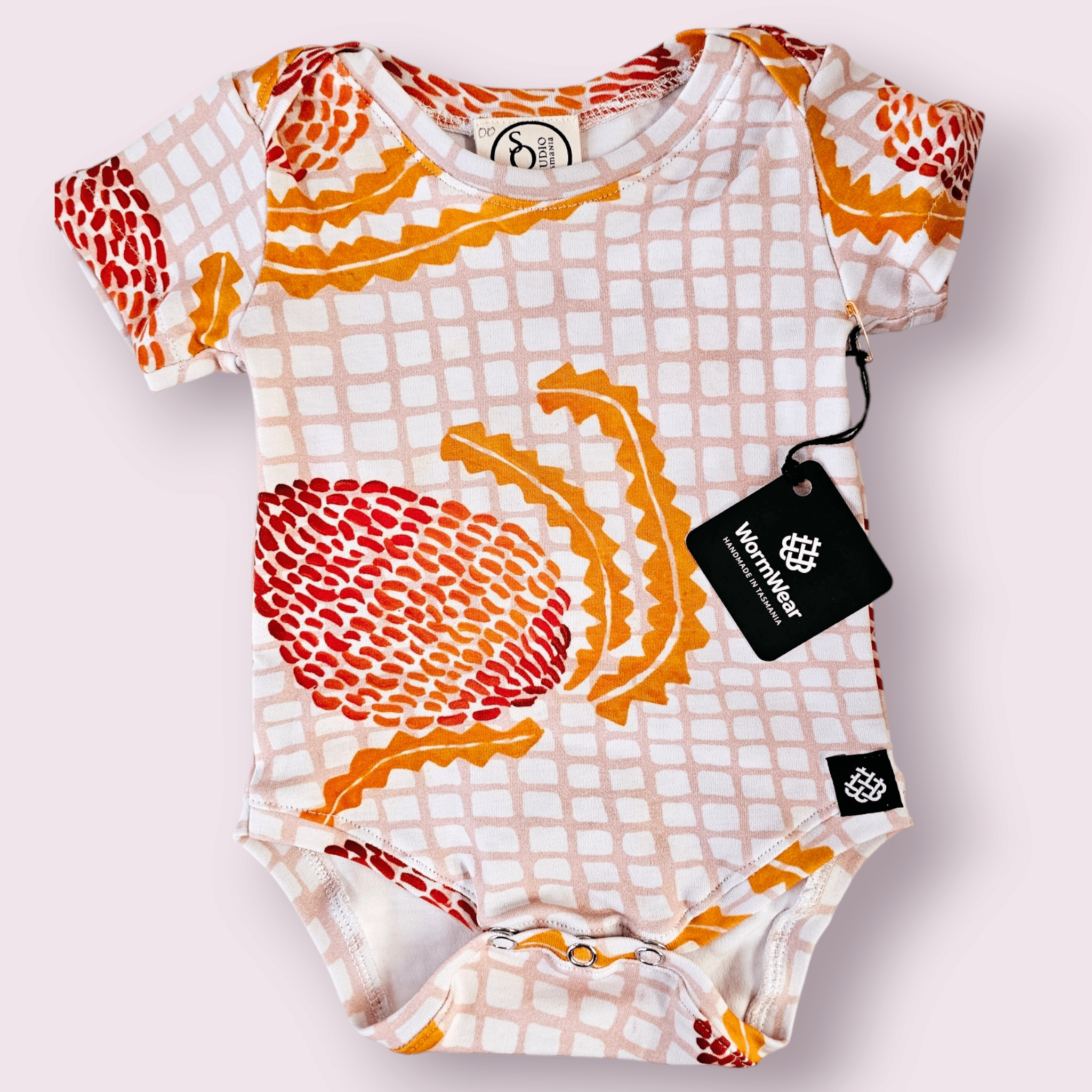 Baby Bodysuits - Worm Wear Tasmania Bodysuits Worm Wear Tasmania 