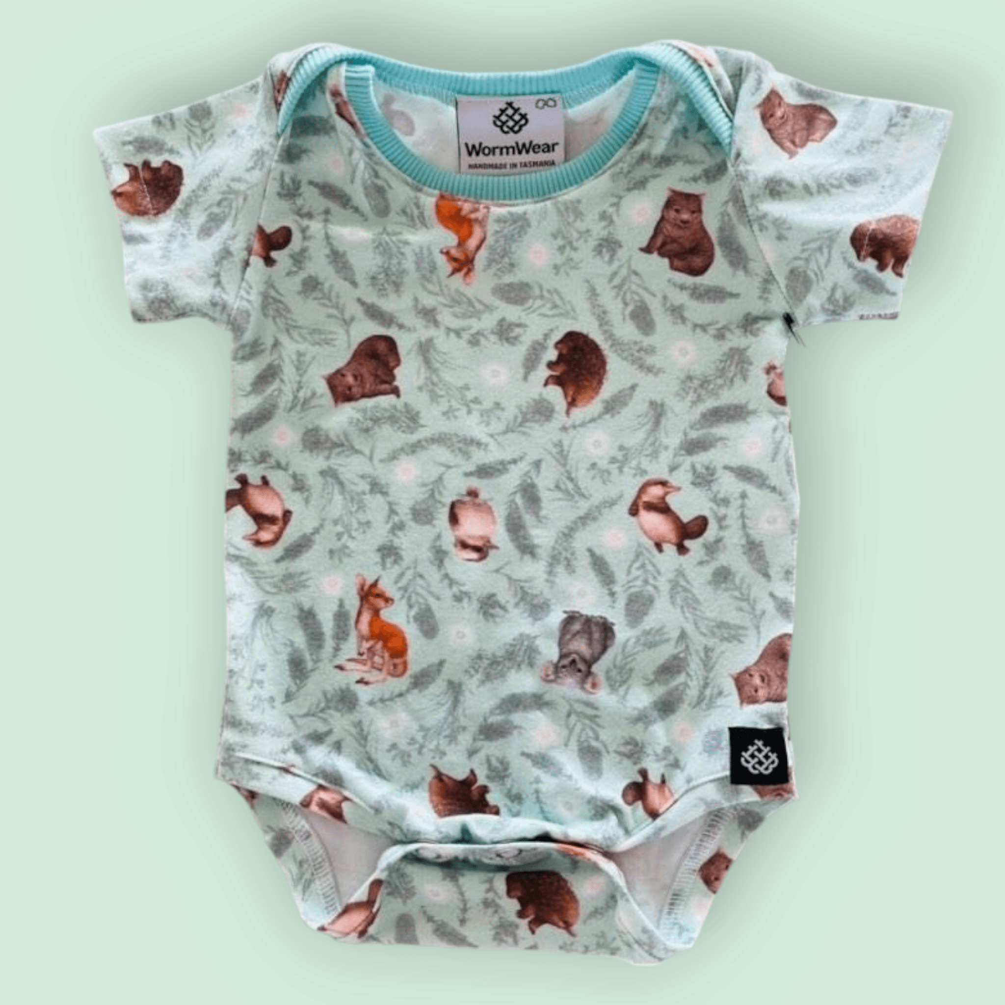 Baby Bodysuits - Worm Wear Tasmania Bodysuits Worm Wear Tasmania 