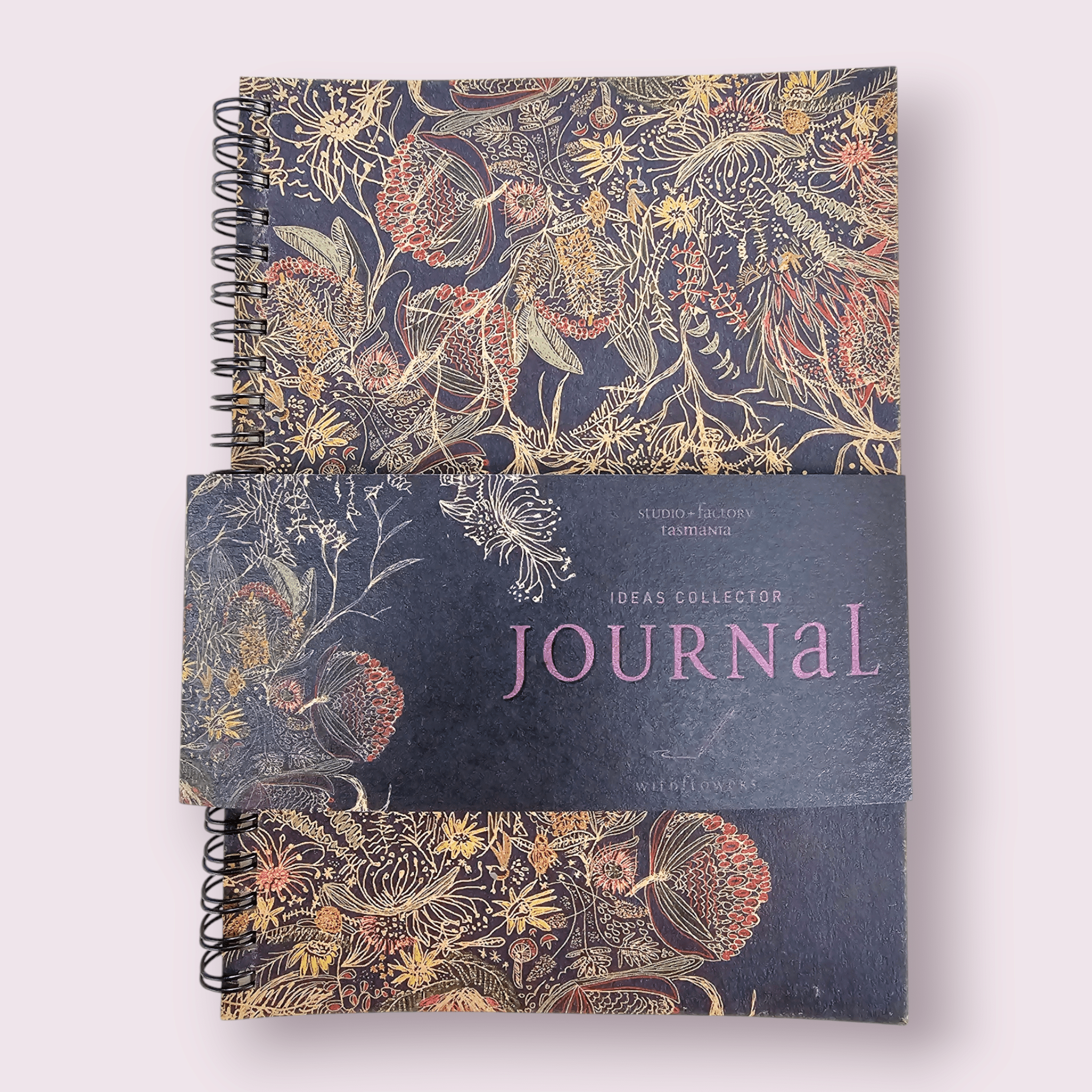 Notebook Journal - Spotted Quoll Studio The Spotted Quoll Wildflowers 