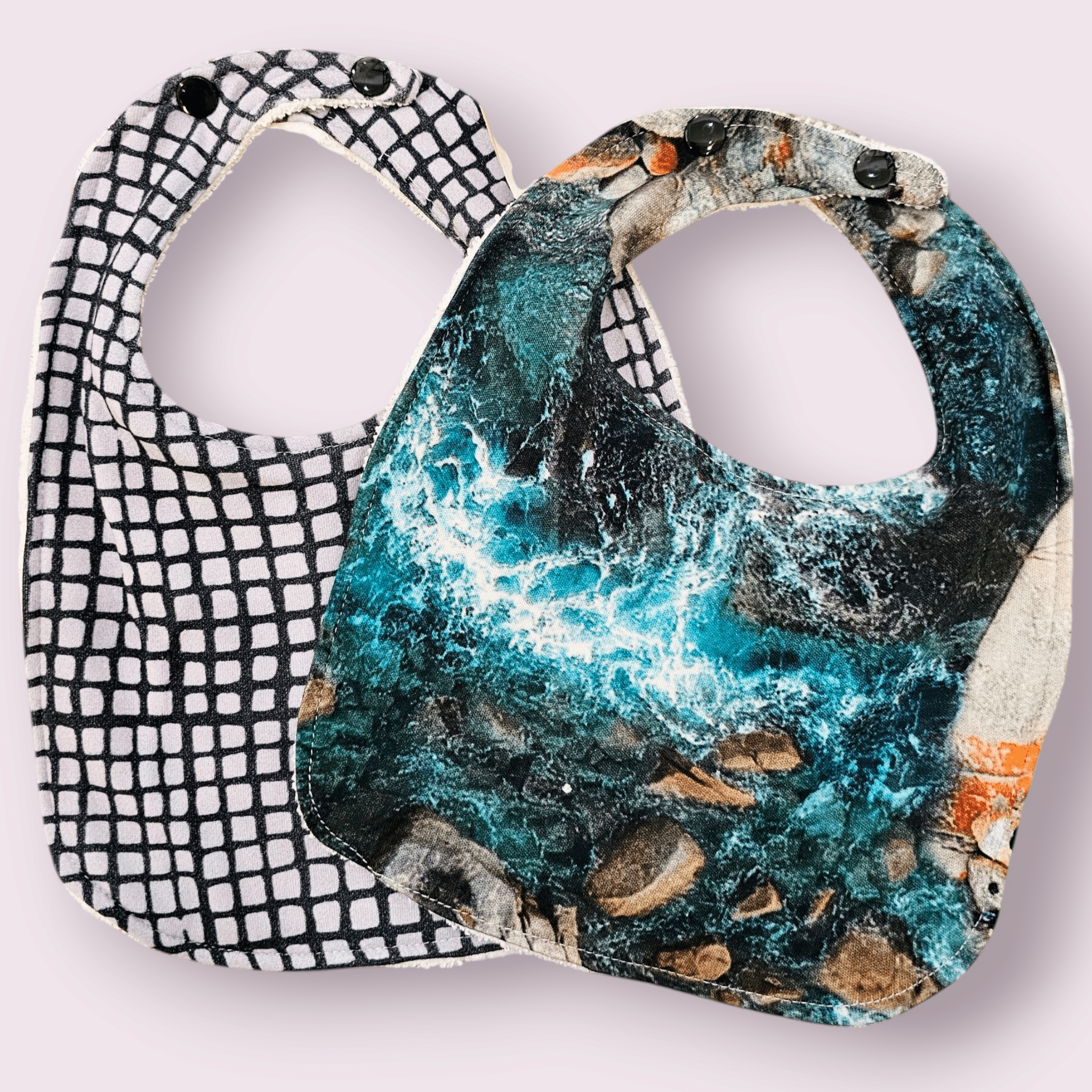 Bibs - Spotted Quoll Studio Bibs Little Lissa Loo Bay of Fires & Tessellated 