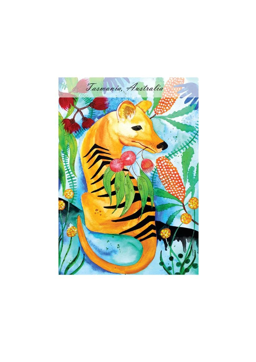 Bosa Art Co Post Cards cards Bosa Art Co Thylacine 