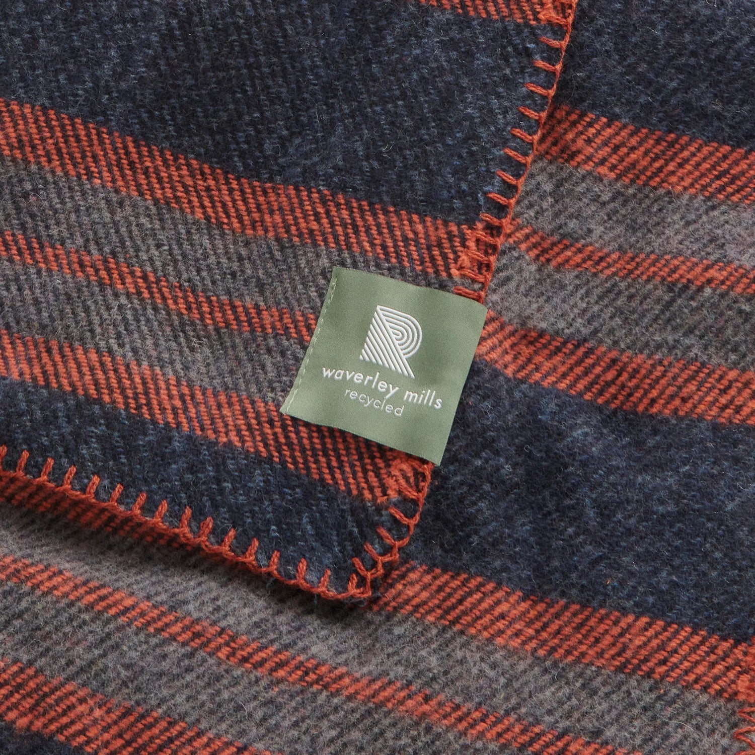 River Travel Rug in Ginger Waverley Mills The Spotted Quoll