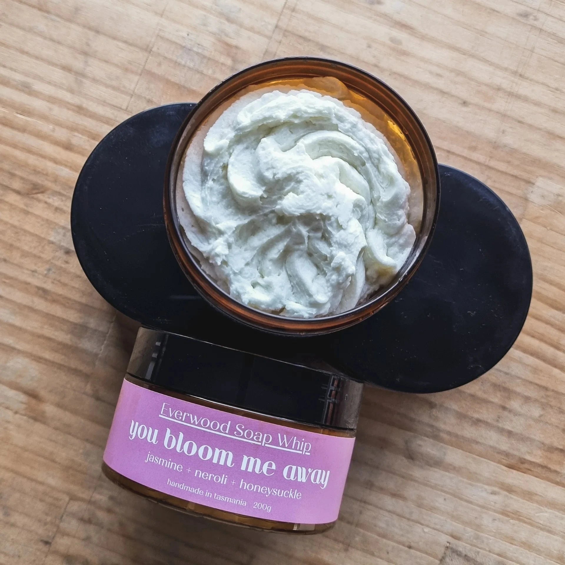 Whipped Soap - Ever Wood Tasmania Bath & Body Ever Wood You Bloom Me Away 