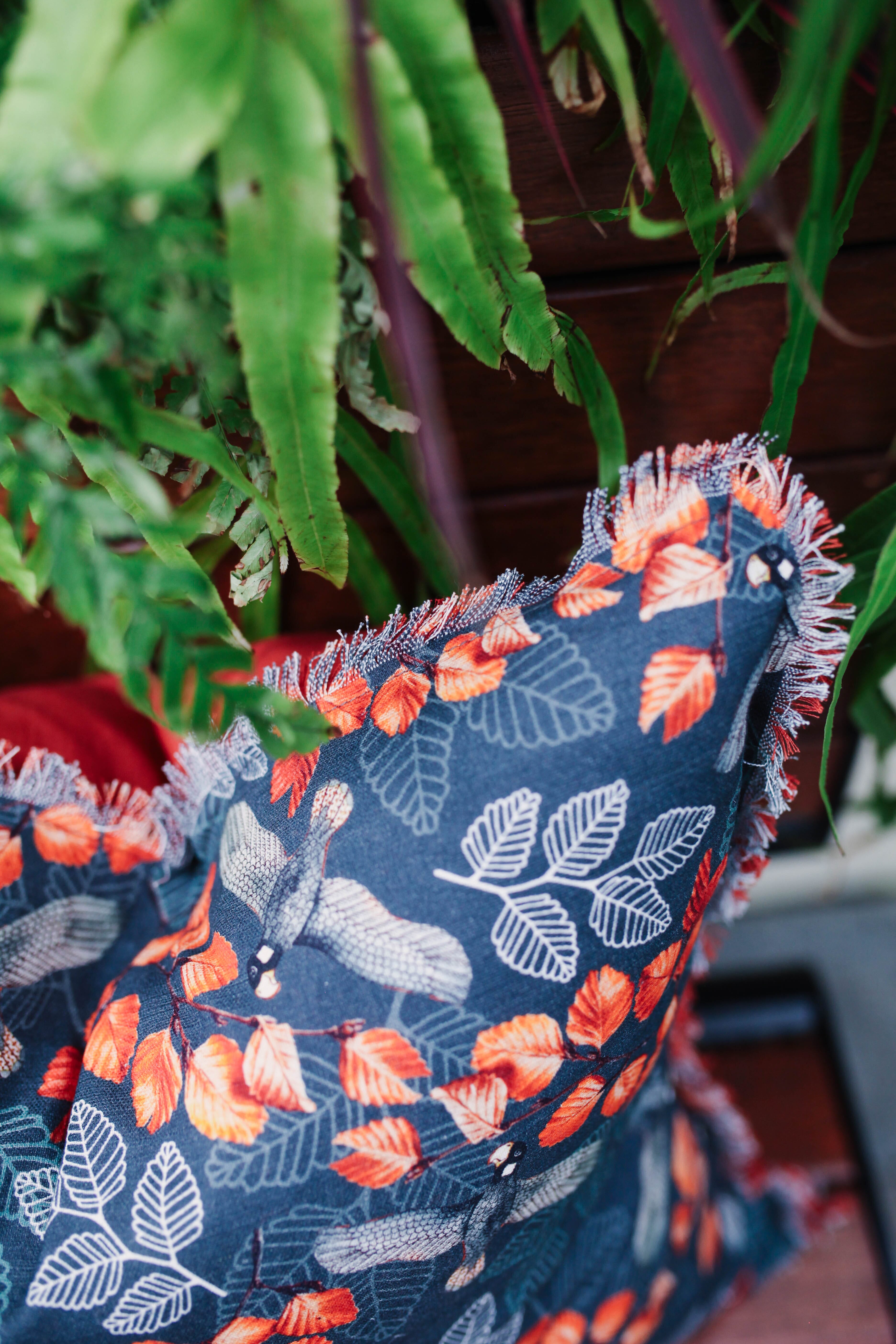 Frayed Linen Cushions - Limited Edition Cushions The Spotted Quoll 