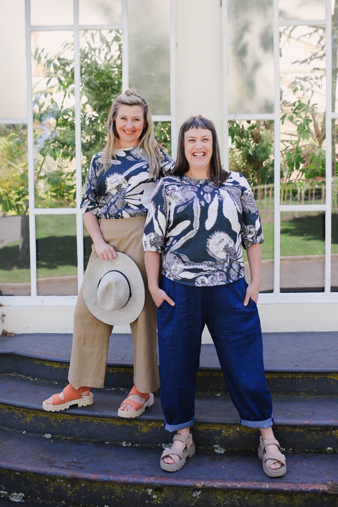 SQ Sewing Pattern - Lady Jane Blouse top pattern The Spotted Quoll 