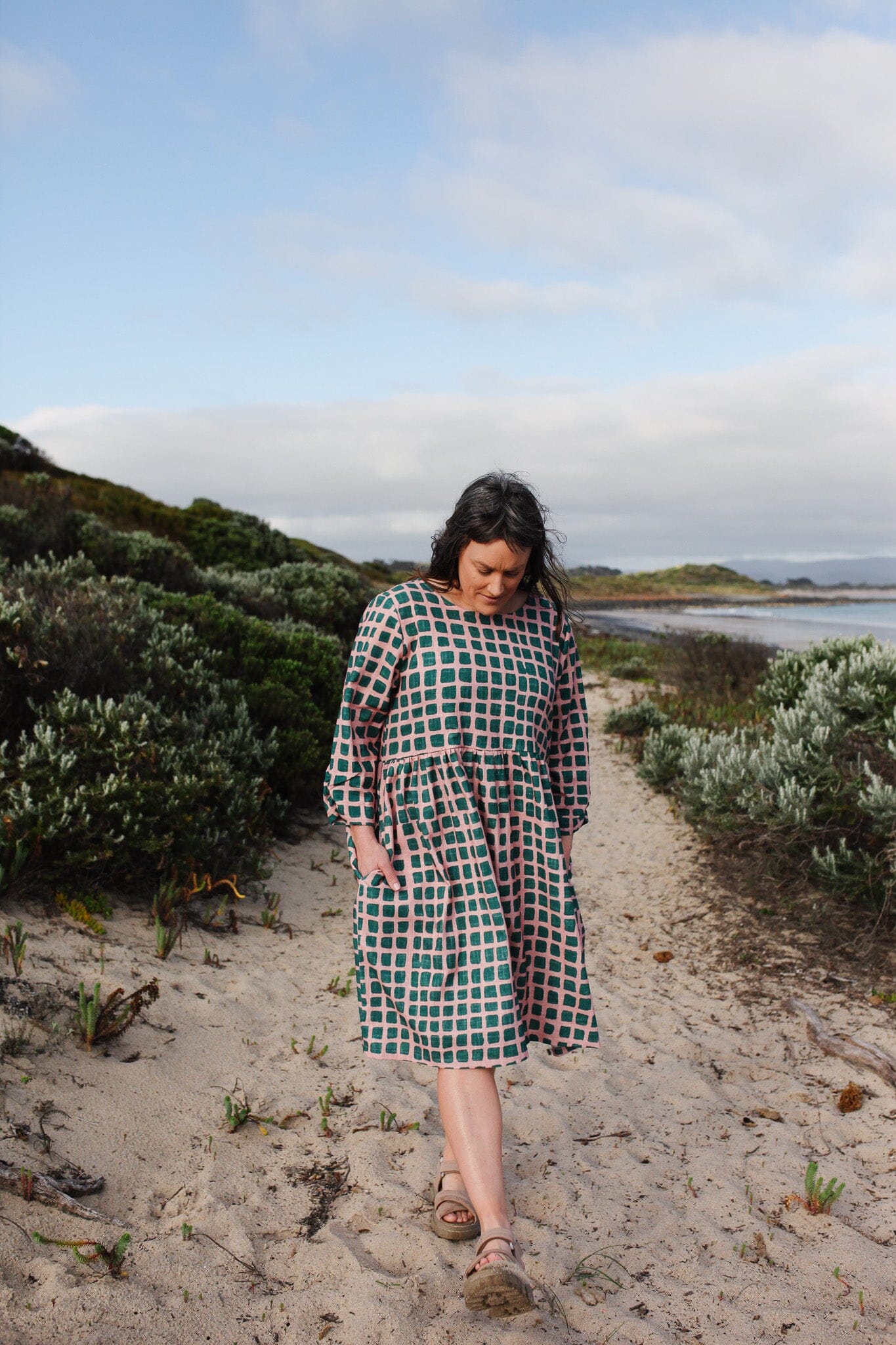 Peasant Dress - Rustic Garden Party Dresses The Spotted Quoll 