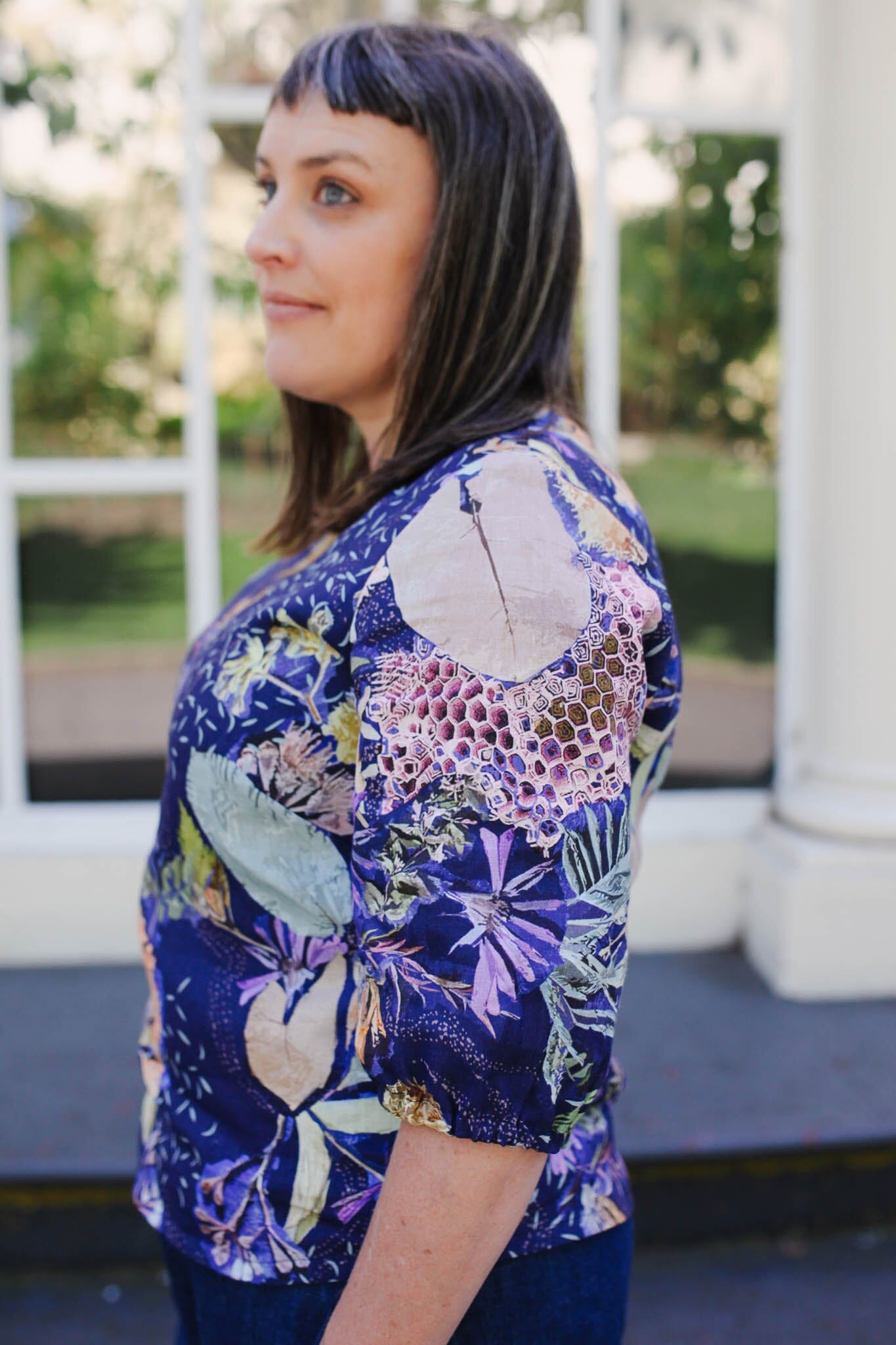 Lady Jane Bishops Sleeve Blouse - No Bee No Me top The Spotted Quoll 