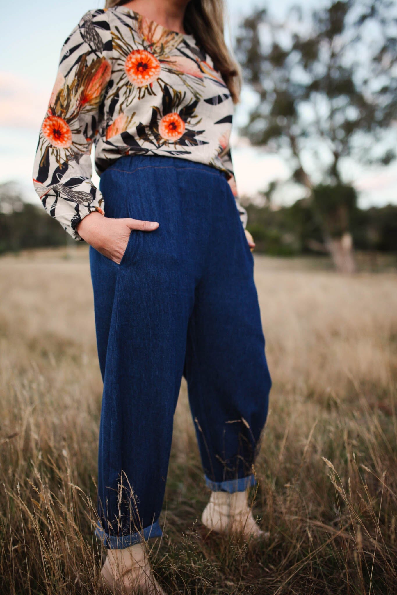 Bob Pant Organic Denim Pant - Organic Denim Pants The Spotted Quoll 