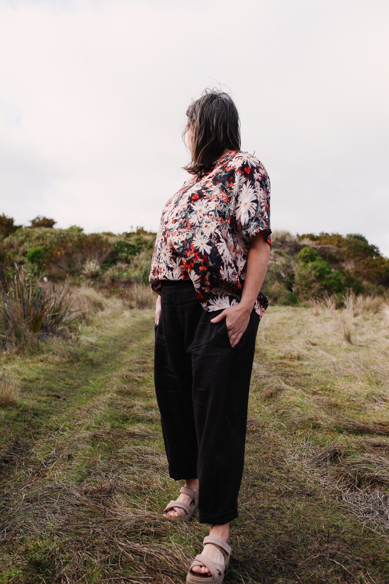 Bob Washed Linen Pant - Staple Pants The Spotted Quoll 