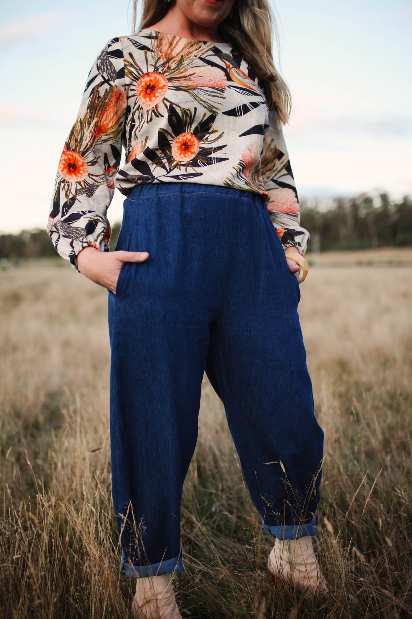 Bob Pant Organic Denim Pant - Organic Denim Pants The Spotted Quoll 