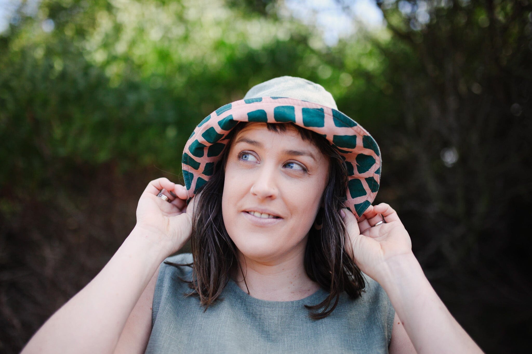 DIY Bucket Hat Project Pack sun hat The Spotted Quoll 