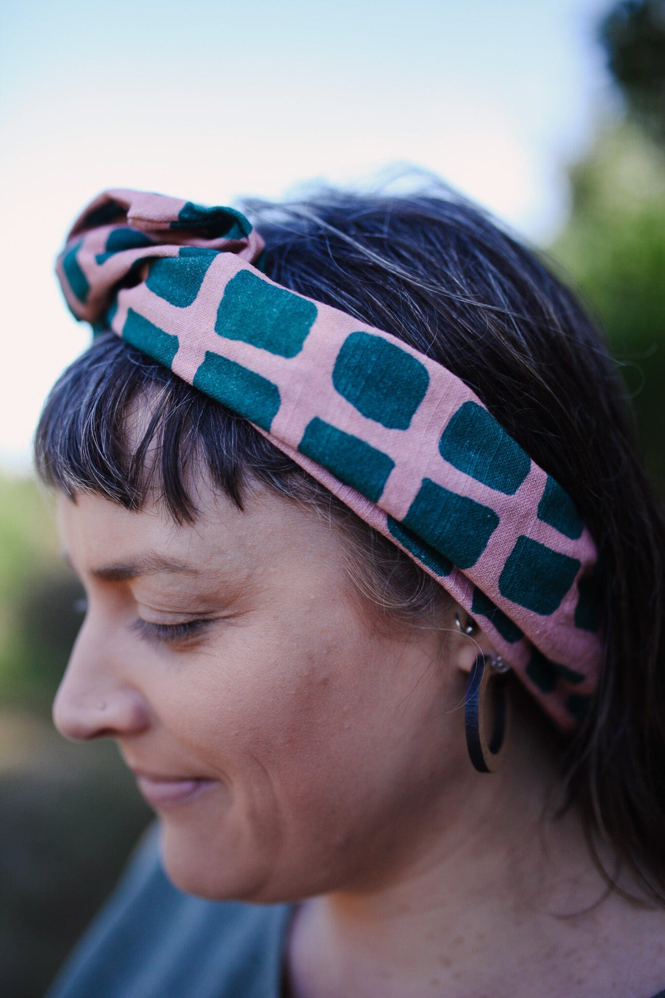 Wire Hair Scarf/headband Hair Accessories The Spotted Quoll 