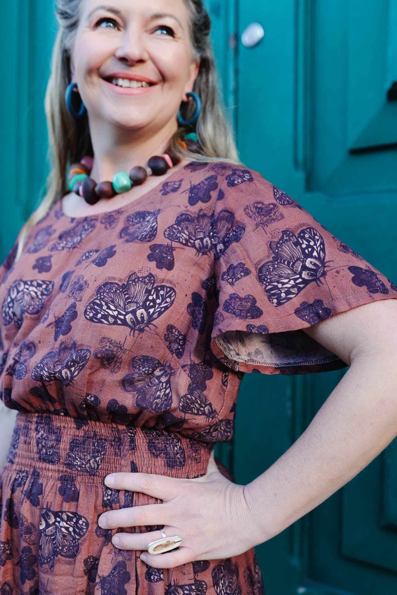 French Girl Sundress - Organic Cotton Dress The Spotted Quoll 