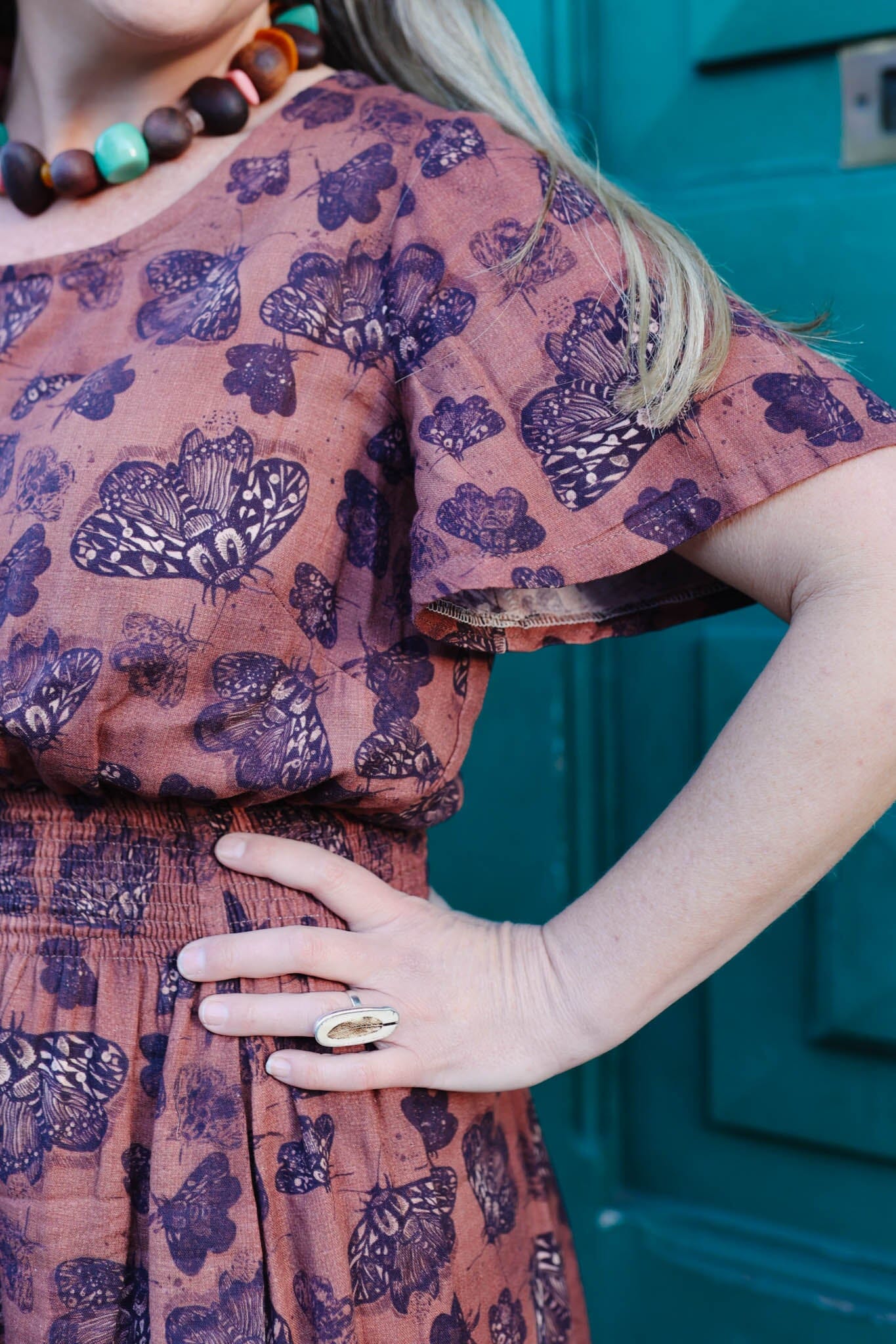 French Girl Sundress - Organic Cotton Dress The Spotted Quoll 