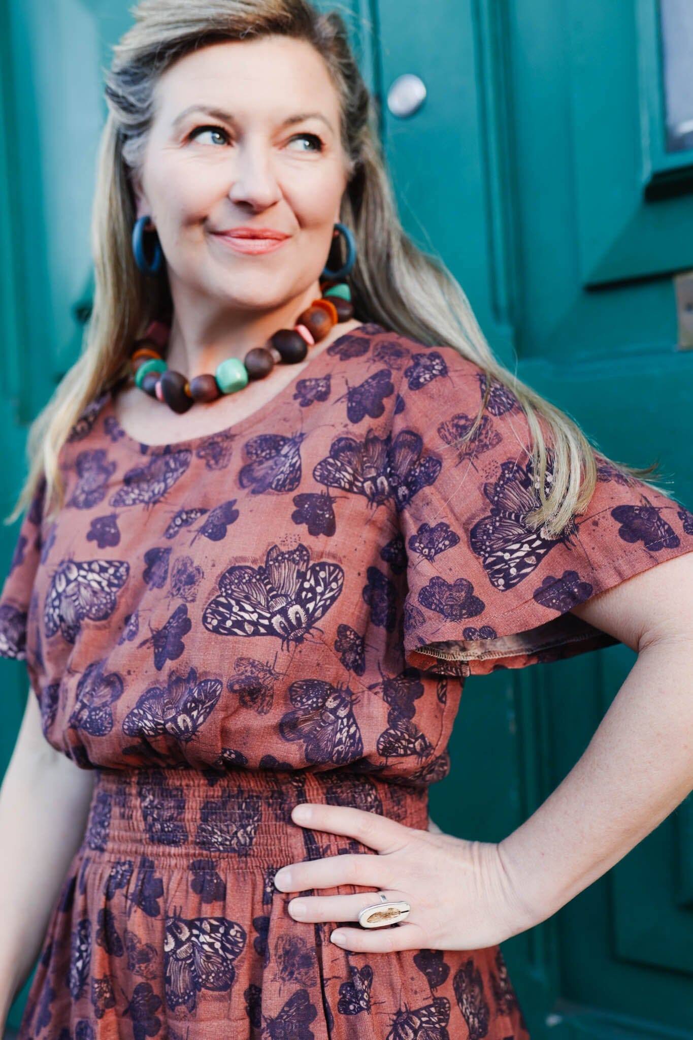 French Girl Sundress - Organic Cotton Dress The Spotted Quoll 