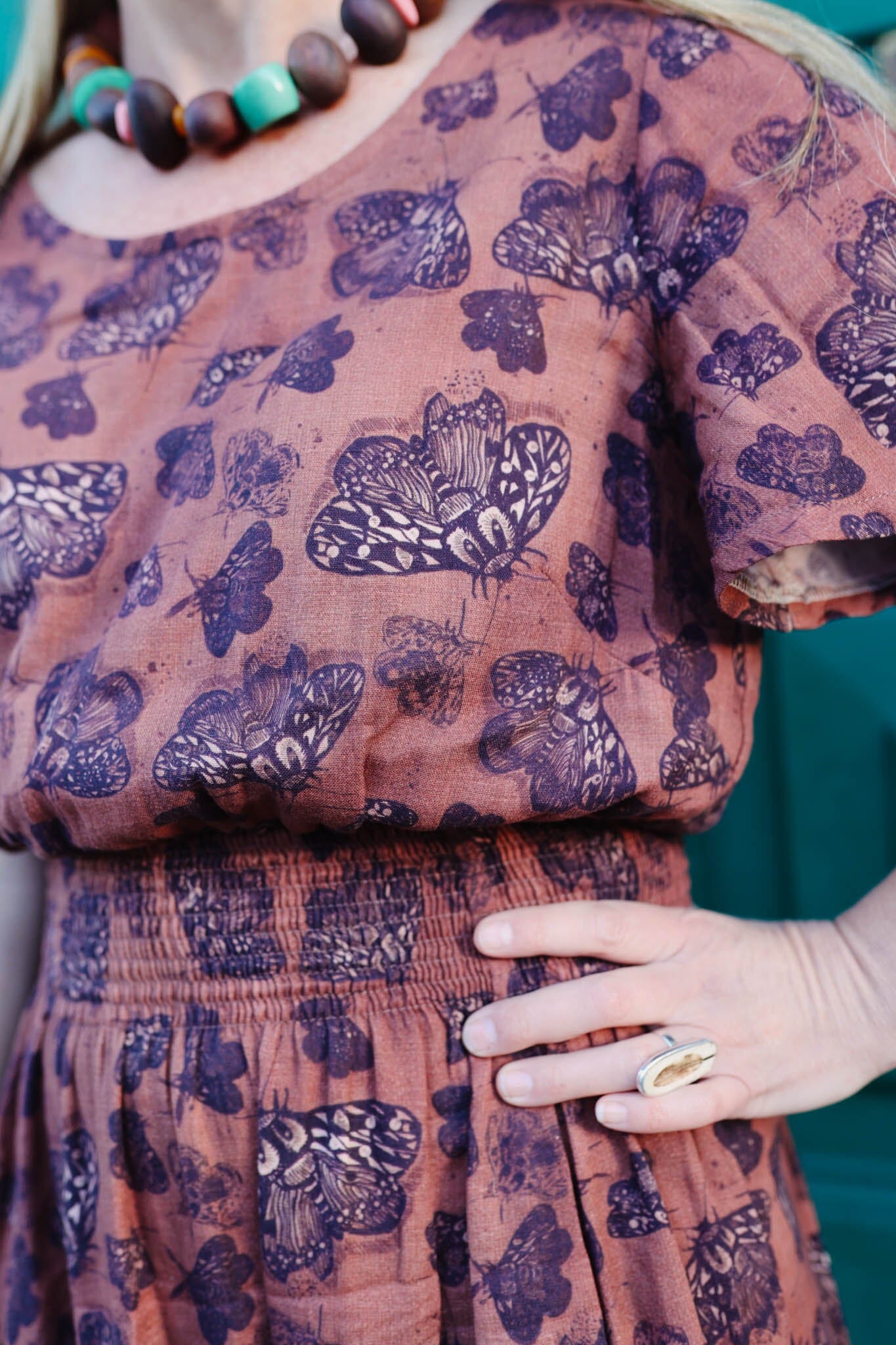 French Girl Sundress - Organic Cotton Dress The Spotted Quoll 
