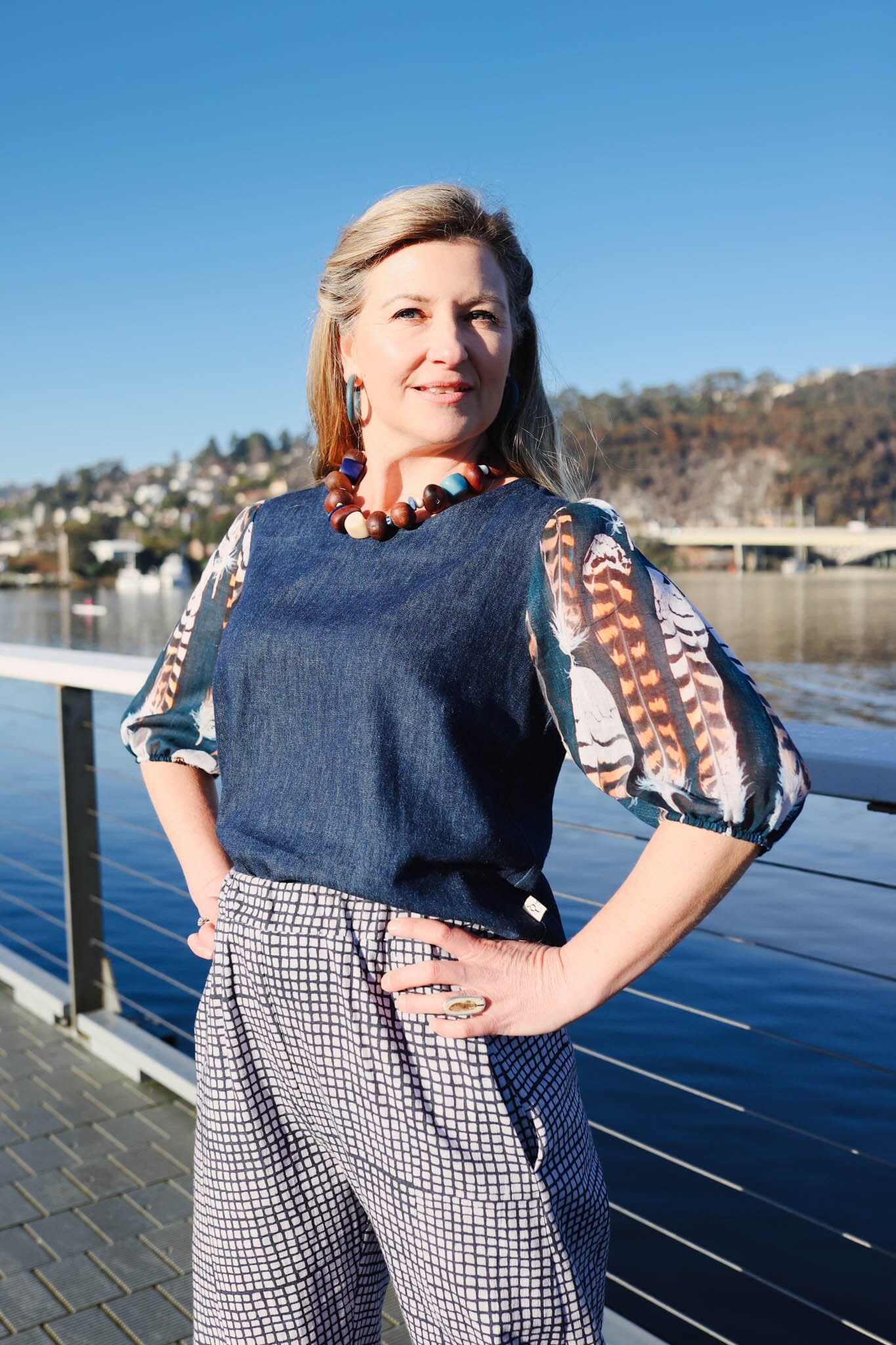 Eco Bead Necklace - Fakington Wild Eco Beads The Spotted Quoll 