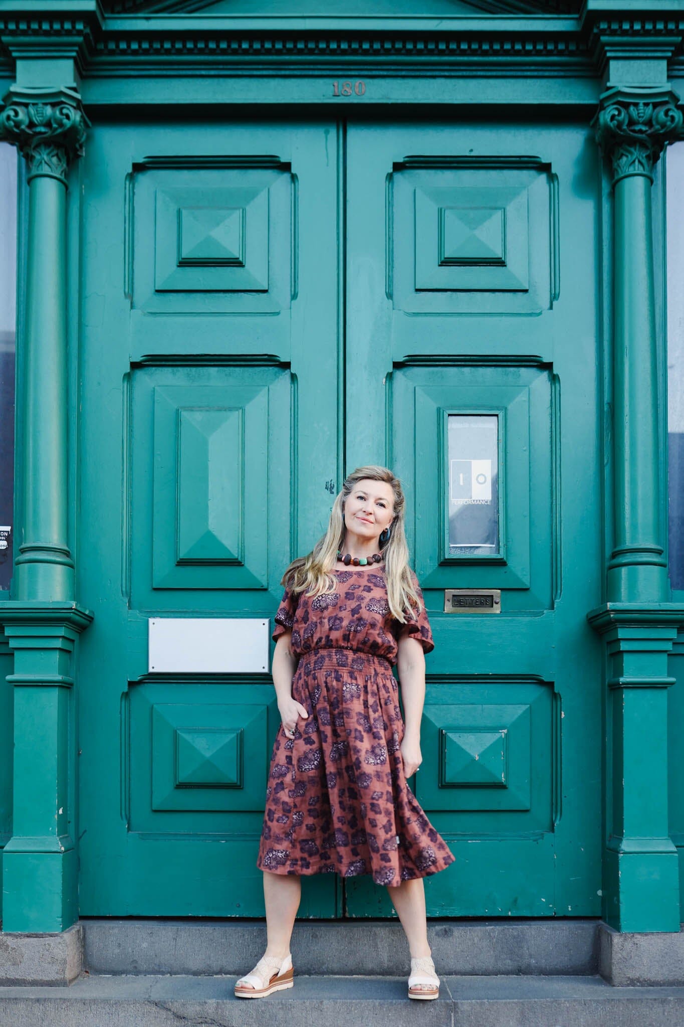 French Girl Sundress - Organic Cotton Dress The Spotted Quoll 