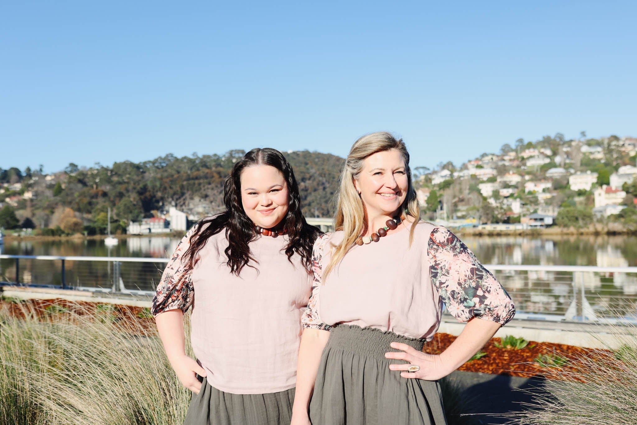 Lady Jane Bishops Sleeve Blouse - Linen & Voile top The Spotted Quoll 