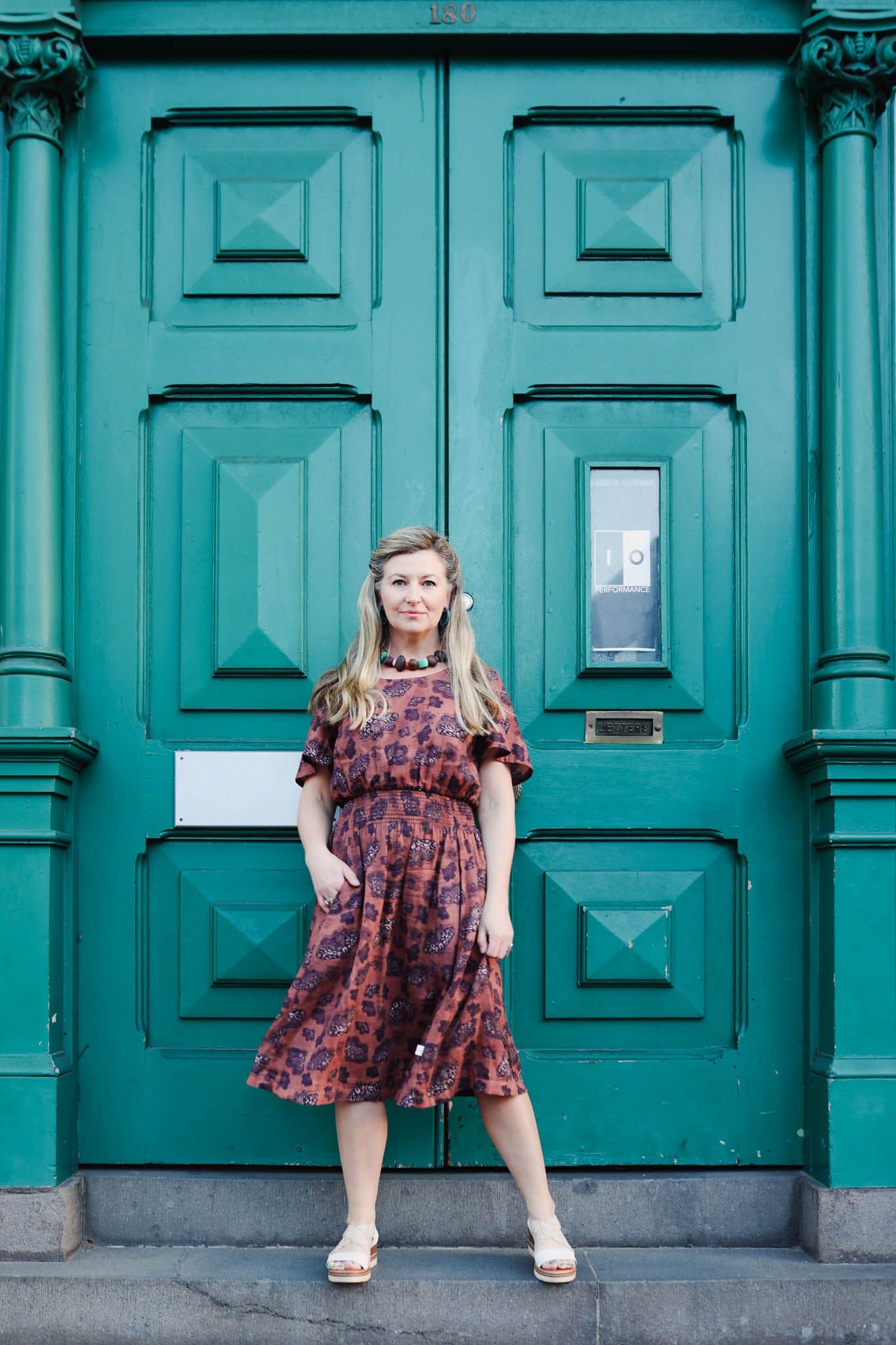 French Girl Sundress - Organic Cotton Dress The Spotted Quoll 