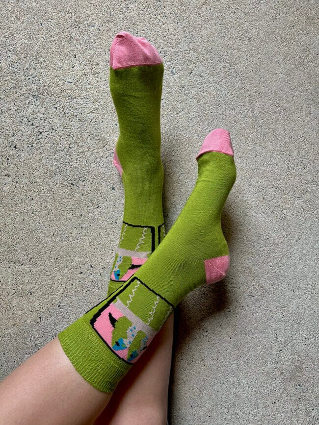 'Sardines' Cotton Socks - Tightology socks Tightology 