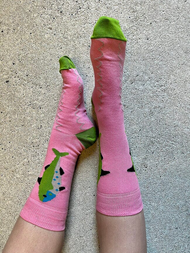 'Sardines' Cotton Socks - Tightology socks Tightology 