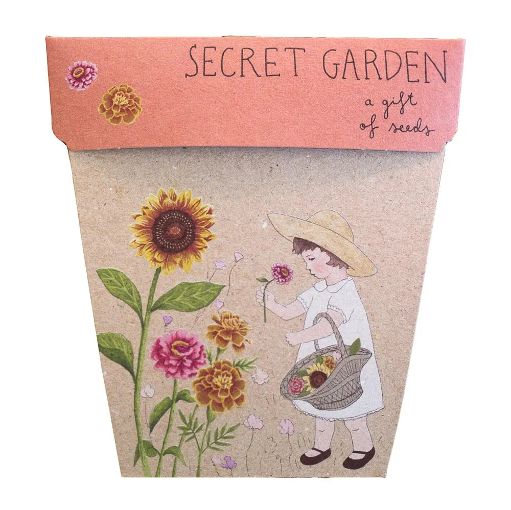 A Gift of Seeds Potted Houseplants Sow ‘n Sow Secret Garden 