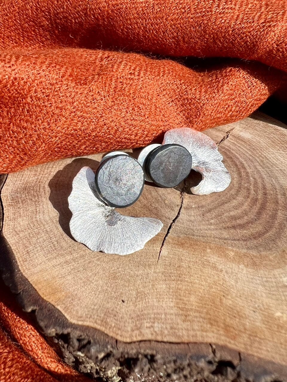 Botanical Threads - Anja Jagsch Earrings Anja Jagsch Silver Stud 4 