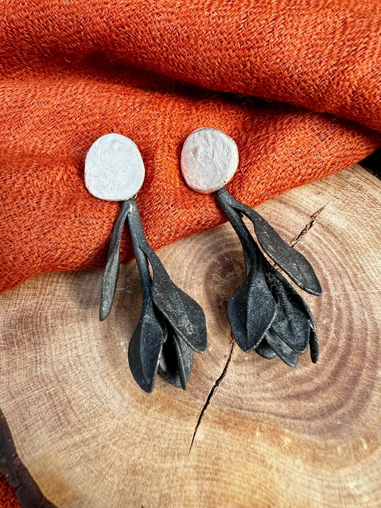 Botanical Threads - Anja Jagsch Earrings Anja Jagsch Silver Stud 5 